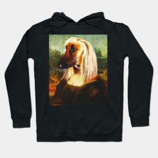 Cool Tees Mona Lisa Dog Hoodie